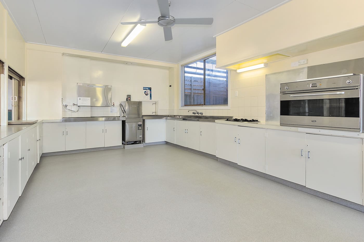 The club kitchen